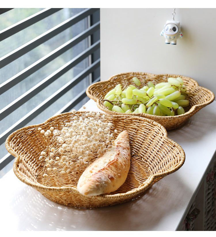 Household Fruit Candy Tray  Luxury Snack Basket