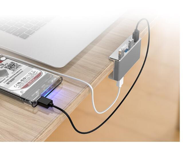 All aluminum usb3.0 splitter computer