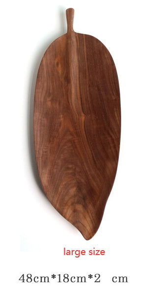 NatureWood Wooden Saucer Fruit Tray – Multipurpose Solid Wood Serving Platter