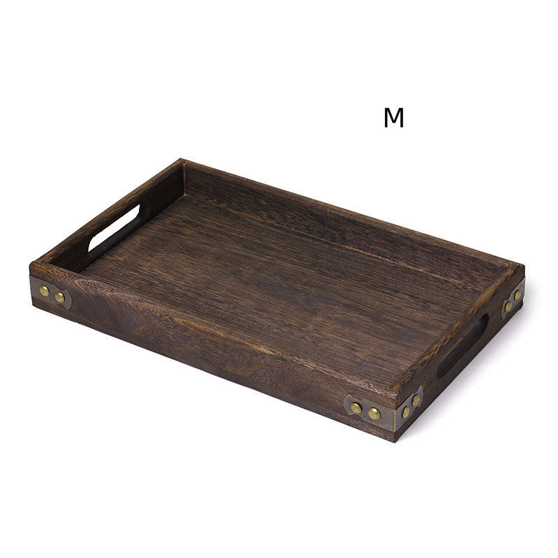 HeritageCraft Tray – Antique Tung Wood Handmade Tray - Tavira Store | A Luxario Labs Ltd Brand. 