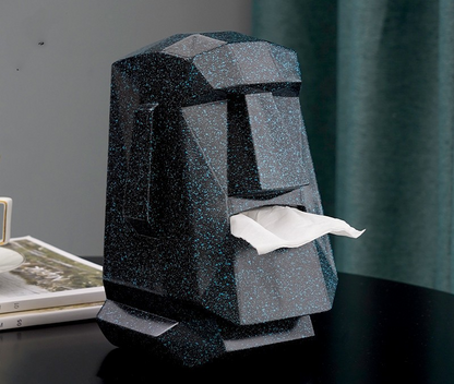 StoneNap – Fancy Stone Resin Tissue Box-Scandinavian Style