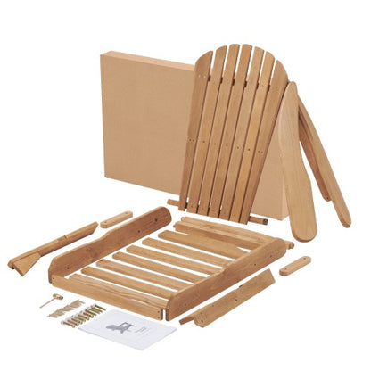 Adirondack Wooden Chair 2 Piece Set
