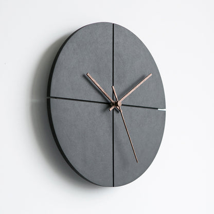 Chronora Modern Minimalist Black Clock – Round & Square Wall Decor