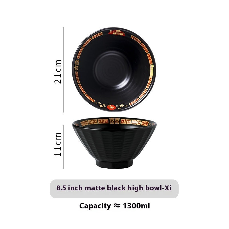 ClayAura Bowl – Premium Retro Kiln-Baked Ceramic Ramen Bowl - Tavira Store | A Luxario Labs Ltd Brand. 