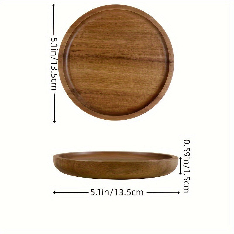 AcaLeaf – Acacia Wood Pallet High-End Plate