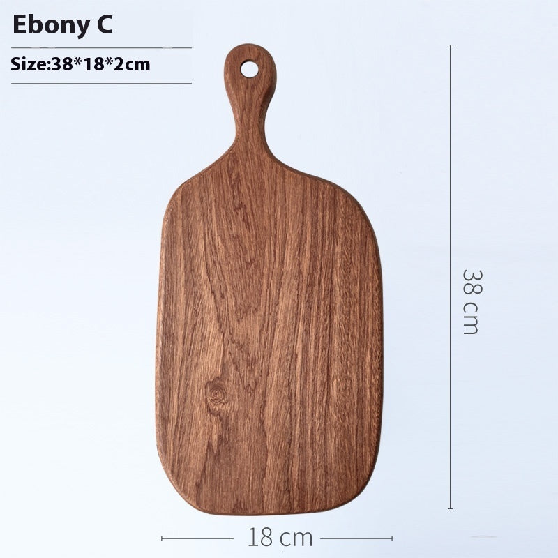 SandaWood Premium Black Sandalwood Cutting Board – Solid Wood Vegetable & Fruit Chopping Board