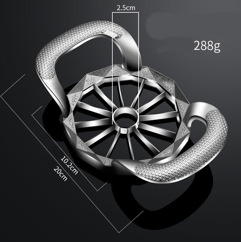 SliceMaster Fruit Slicer – Stainless Steel & Zinc Alloy
