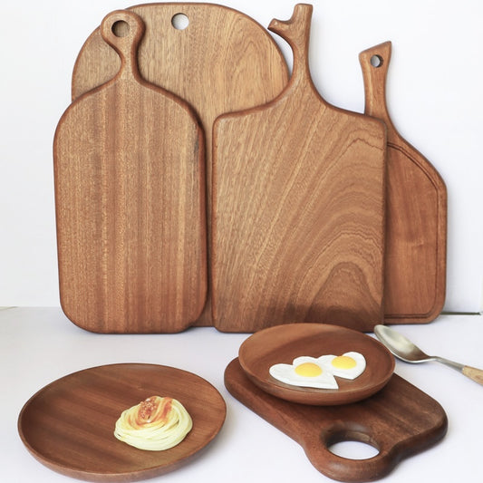 SandaWood Premium Black Sandalwood Cutting Board – Solid Wood Vegetable & Fruit Chopping Board