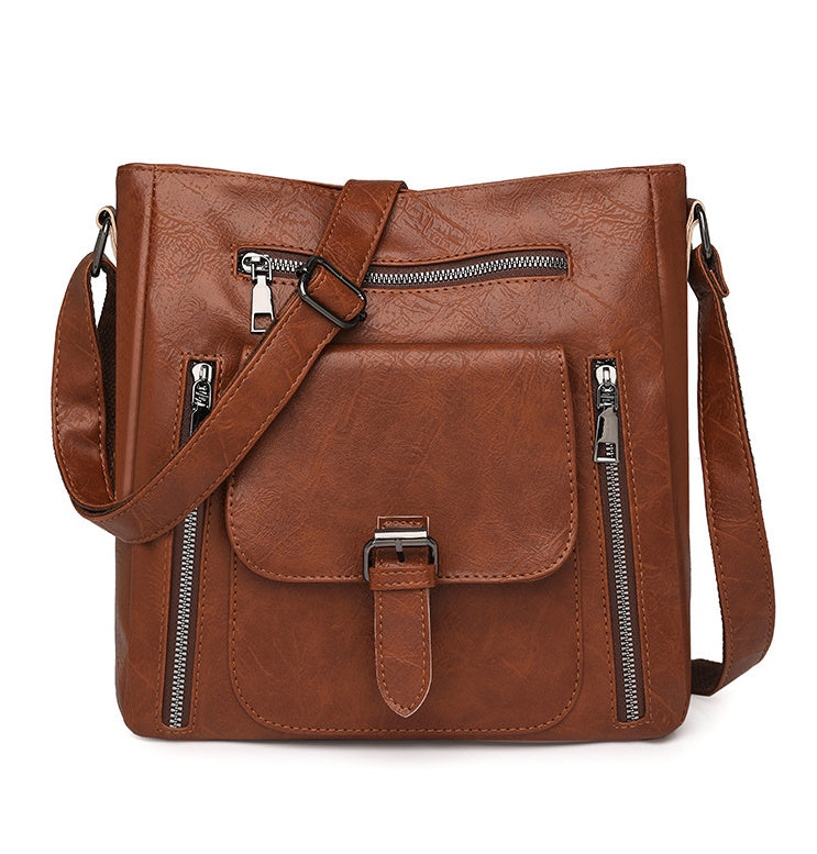 Evelyn Hart Soft Leather Handbag – Vintage Style, Premium Synthetic Leather - Tavira Store | A Luxario Labs Ltd Brand. 