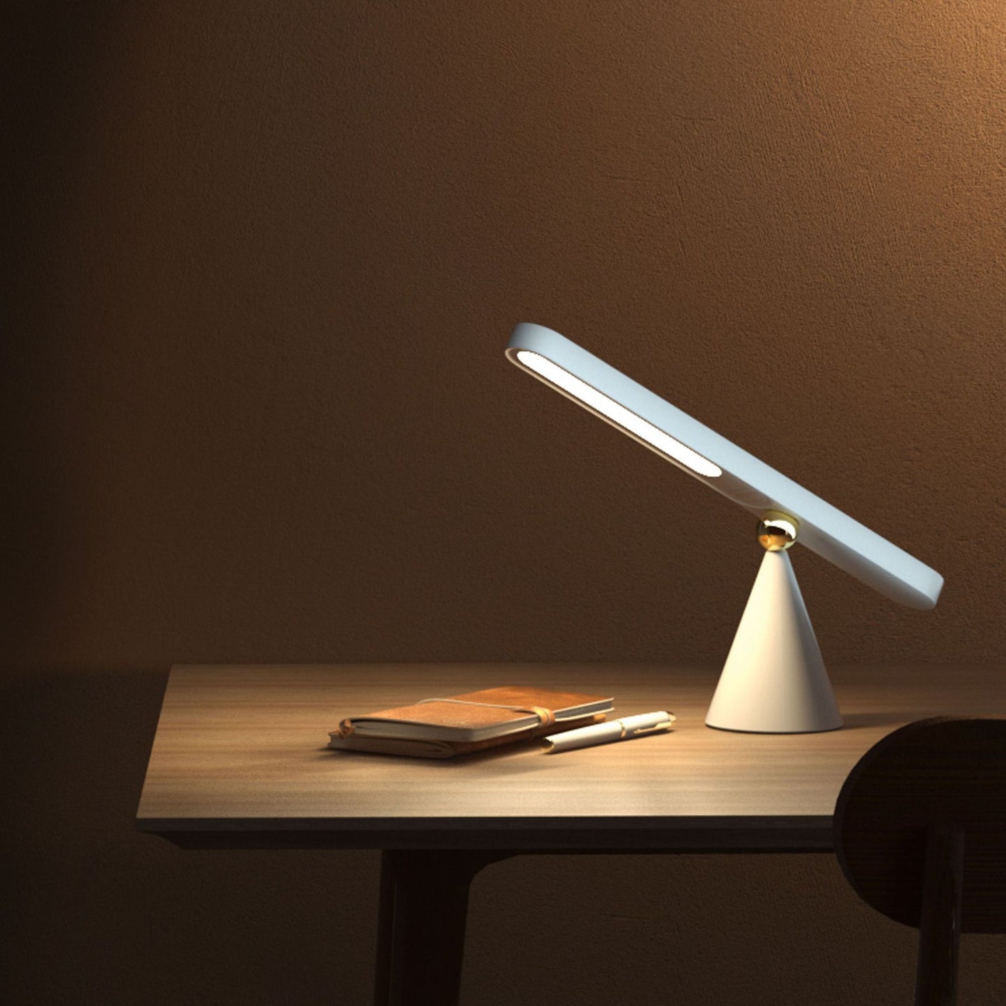 Creative Geometric Desk Lamp Wireless Magnetic Suction