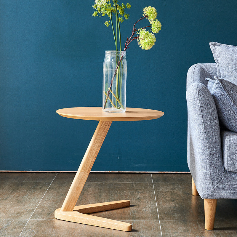 Nordic Style Multi-Purpose Solid Wood Round Table