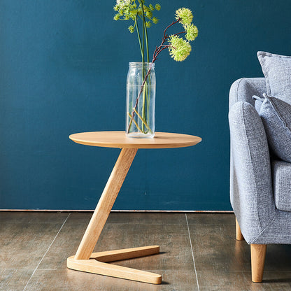 Nordic Style Multi-Purpose Solid Wood Round Table