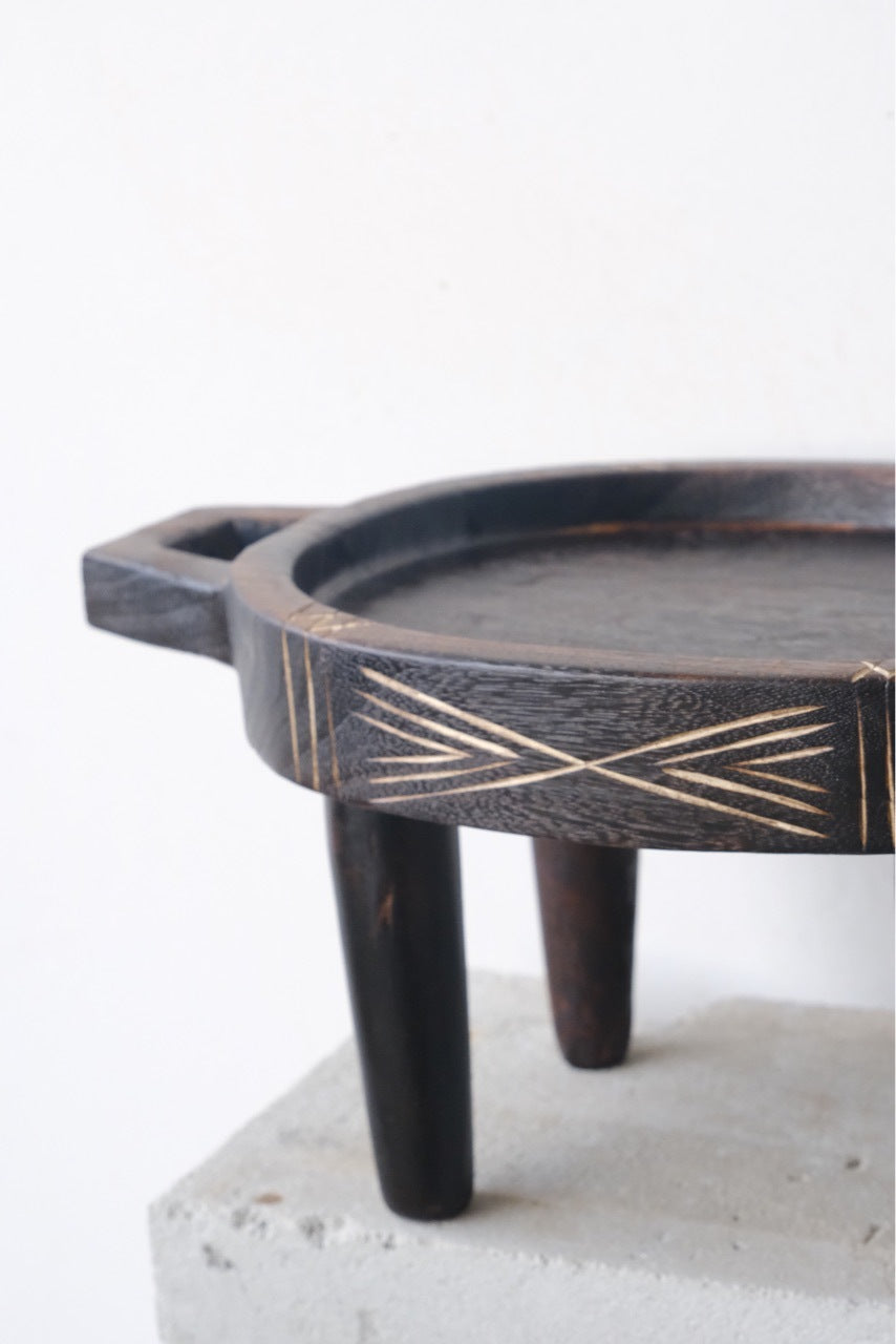 Purely handmade Geometric Handle Wabi-Sabi Ornament