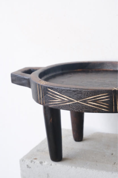 Purely handmade Geometric Handle Wabi-Sabi Ornament