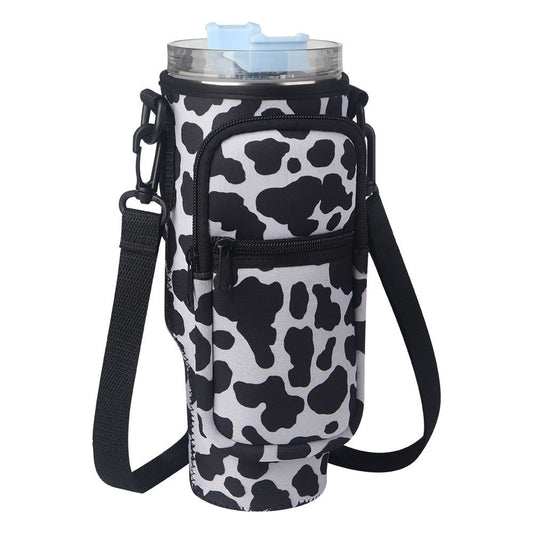 Luxura Neoprene Sports Cup Sleeve – Vacuum Thermal Straw Cover, Insulated Drink Holder, Reusable Beverage Protector, Colorful & Durable