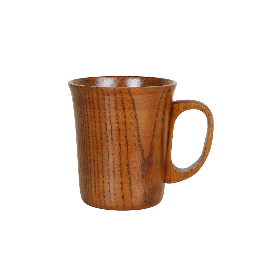 Takeda Natural Jujube Wood Cup – Japanese Style Eco-Friendly Wooden Mug - Tavira Store | A Luxario Labs Ltd Brand. 