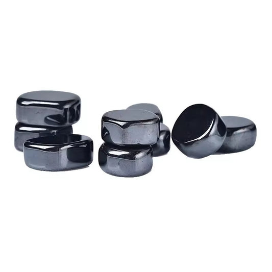 Natural Brazilian Hematite & Crystal Raw Stone Ornaments – Healing Energy Home Decoration