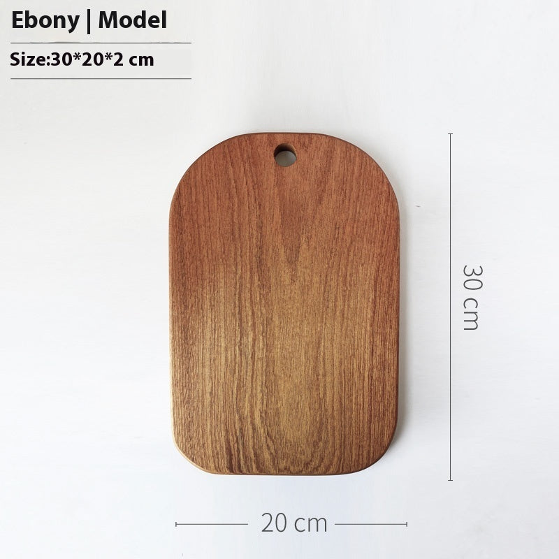 SandaWood Premium Black Sandalwood Cutting Board – Solid Wood Vegetable & Fruit Chopping Board