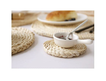 Premium Japanese Bamboo Table Mats – Elegant Round & Oval Placemats for Stylish Home and Dining Decor