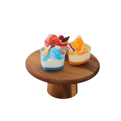 Kuroki Wooden Japanese-Style Tall Dinner Plate Mat