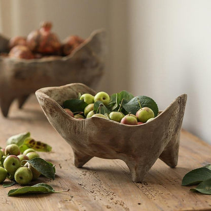 Woodique Bowl – Geotic Golden Ratio Handmade Wooden Bowl with Feet