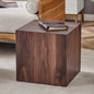 Walnut Wood Grain MDF Coffee Table - Luxurious Design