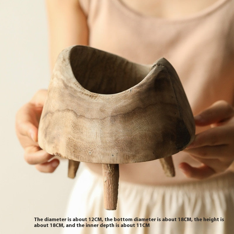 WoodAura Tray – Paulownia Geoit Handmade Oval Snack Tray - Tavira Store | A Luxario Labs Ltd Brand. 