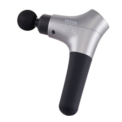 VEVOR 3000 RPM Massage Gun – Deep Tissue Percussion Muscle Massager with 6 Speeds, 4 Heads & Rechargeable Battery 3000 RPM