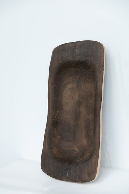 Wooden Tray Coffee Table High-end Fruit Basin Wooden Creative Tray Decoration