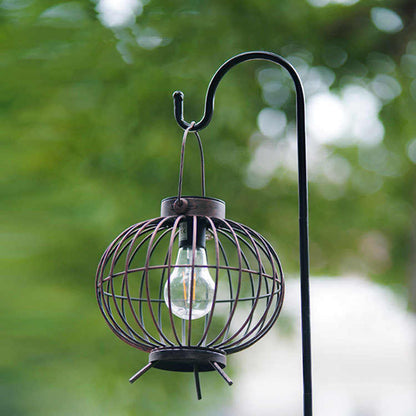 LumiCopper Solar Lantern – Vintage European Outdoor Garden Light with LED & IP44 Weather Protection
