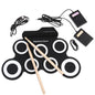 portable roll-up electronic drum set