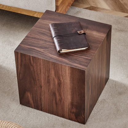 Walnut Wood Grain MDF Coffee Table - Luxurious Design