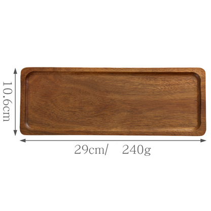 AcaLeaf – Acacia Wood Pallet High-End Plate