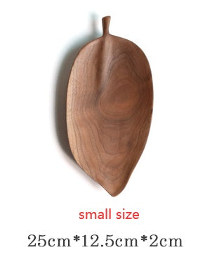 NatureWood Wooden Saucer Fruit Tray – Multipurpose Solid Wood Serving Platter