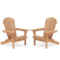 Adirondack Wooden Chair 2 Piece Set
