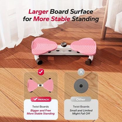 CoreFlex Waist Twist Exercise Machine – Home Fitness & Foot Massage Board