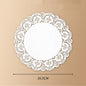 SakuraServe Tray – Japanese Style Round Serving Tray with Paper Liners