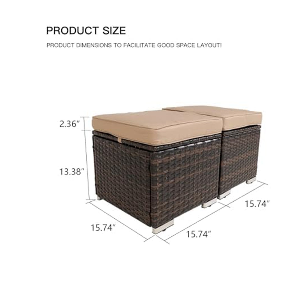 Multi-Purpose Cushioned Coffee Table with Storage