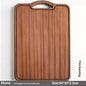SandaWood Premium Black Sandalwood Cutting Board – Solid Wood Vegetable & Fruit Chopping Board