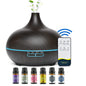 Elegant Ultrasonic Aromatherapy Diffuser – 550ml Oil Diffuser with 6 Pure Essential Oils & Auto Shut-Off for Home & Office