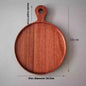 SandaWood Premium Black Sandalwood Cutting Board – Solid Wood Vegetable & Fruit Chopping Board