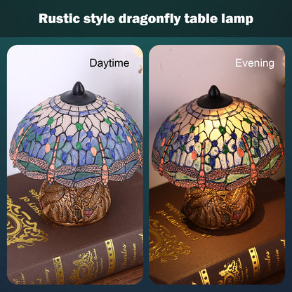 Aurora Dragonfly Table Lamp – Luxury Handmade Resin Ornament for Stylish European & American Home Decoration