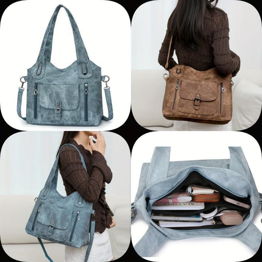 Soft Leather Handbag Soft Synthetic Leather Vintage