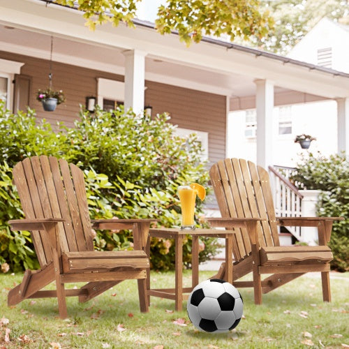 Adirondack Wooden Chair 2 Piece Set