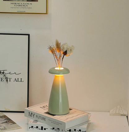 LuminArte Minimalist Touch LED Table Lamp – Vase-Inspired Modern Bedside Lighting