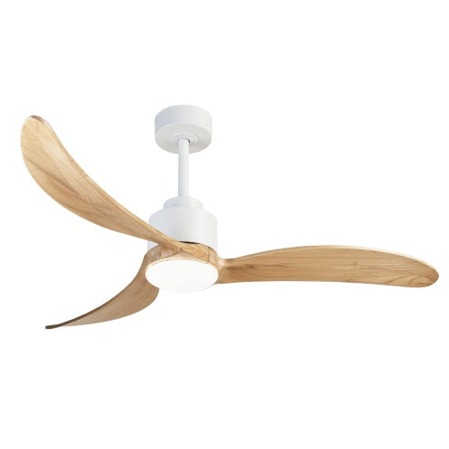 BreezeHome 52" Ceiling Fan with Dimmable LED Light & Remote Control
