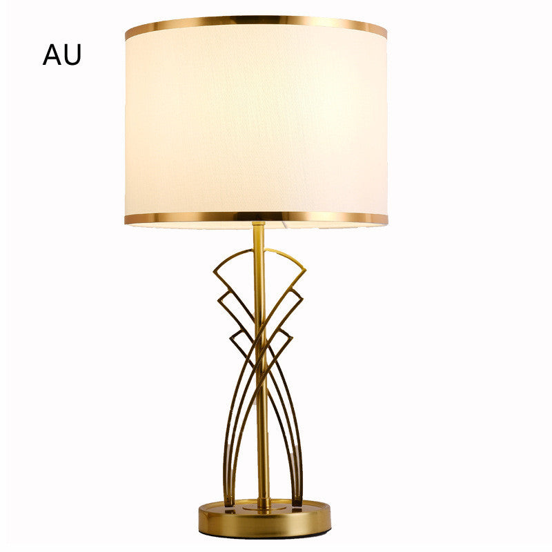 Modern Minimalist Creative Golden Yellow Table Lamp