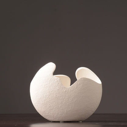 Luminelle Exclusive Minimal Ceramic Vase – Elegant & Special Design for Living Room & Study