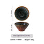 Premium Retro Kiln Baked Household Ceramic Large Ramen Bowl