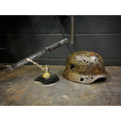 Crafts Decorations Classical War Helmet  Relic Lamp